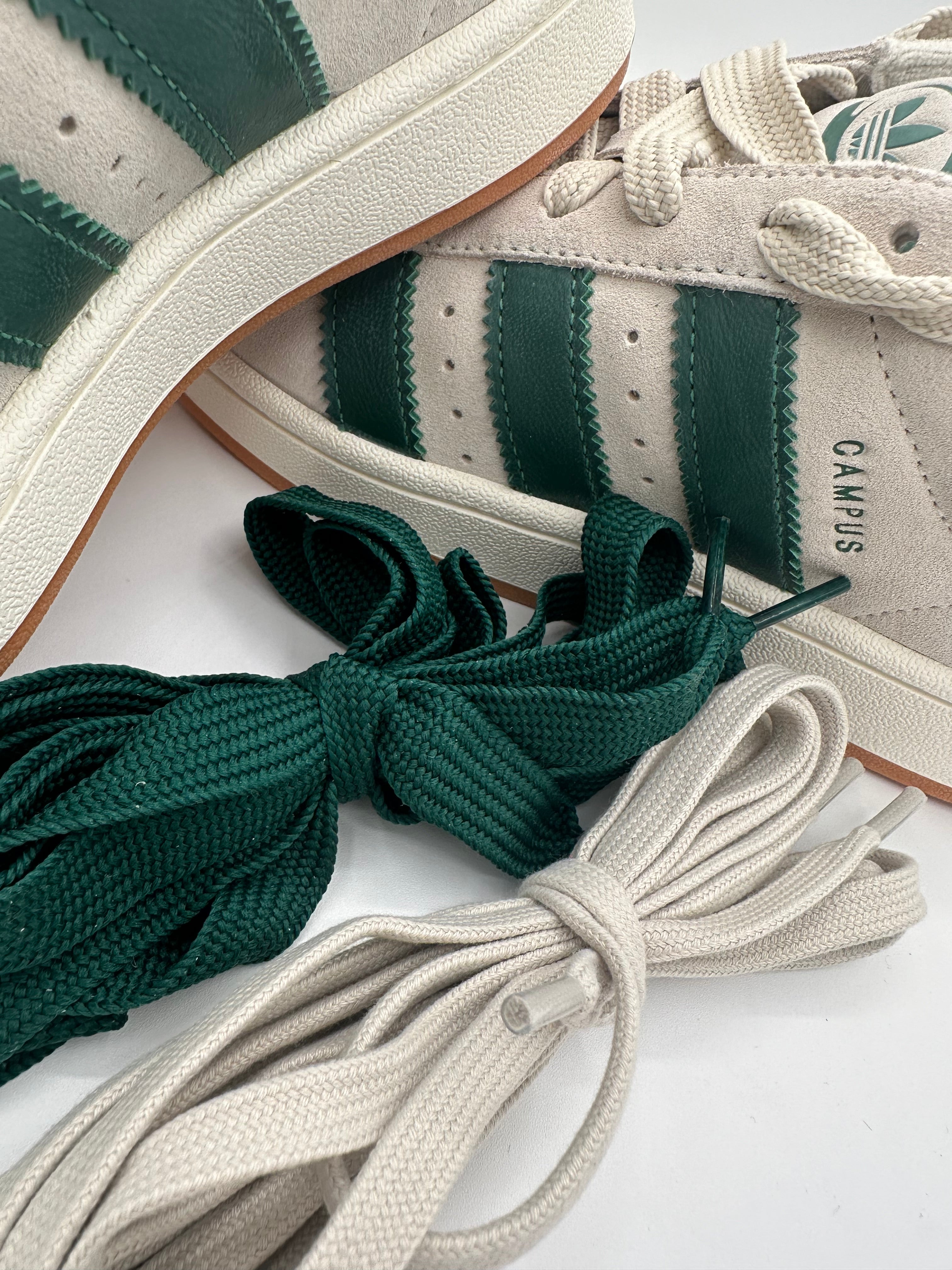 Adidas Campus 00s Crystal White Dark Green GY0038 jhypes