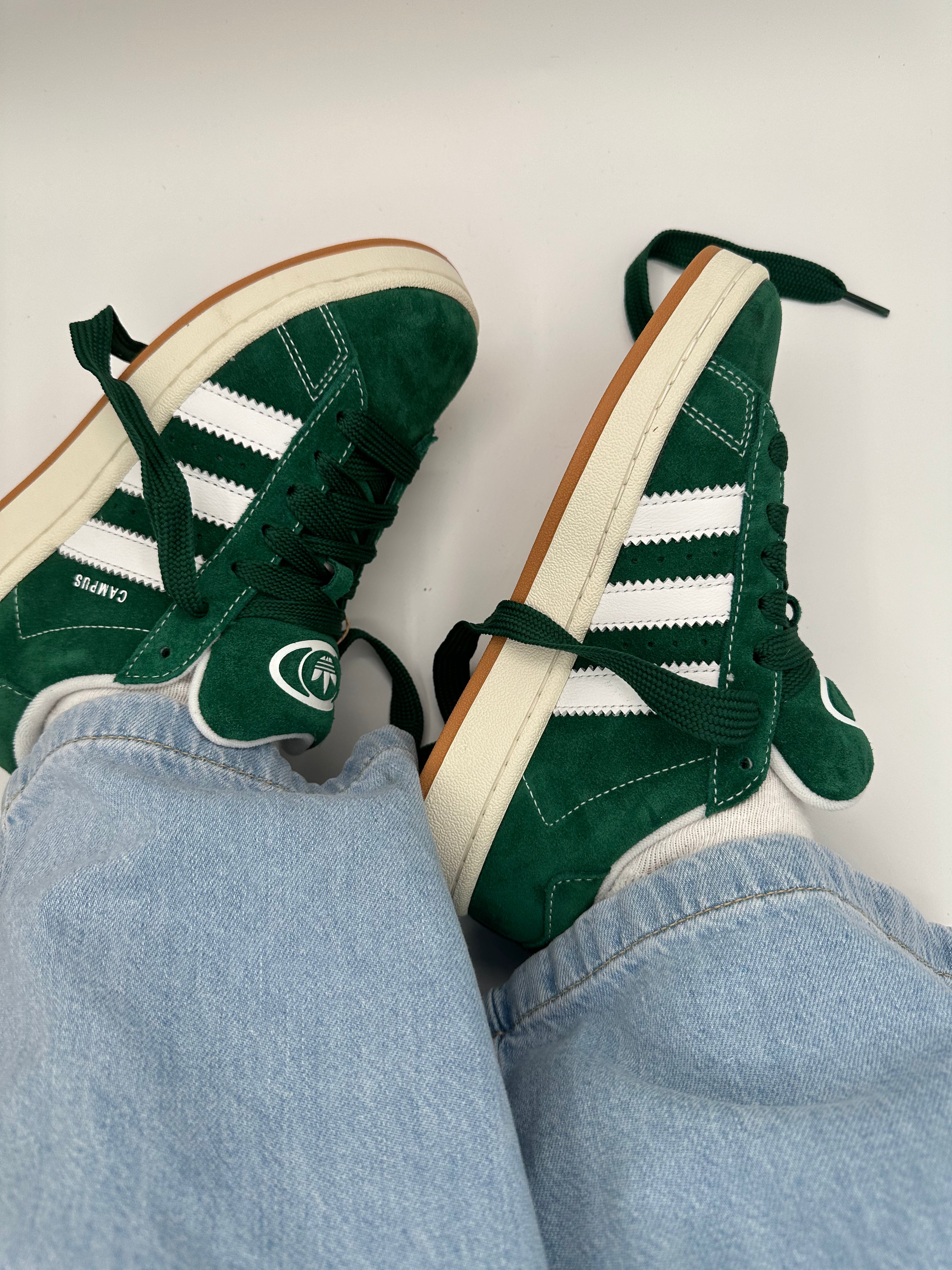 Adidas Campus 00s Dark Green Cloud White-H03472-schoenen JHypes