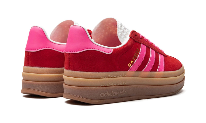 Adidas Gazelle Bold Collegiate Red / Lucid Pink-IH7496-1-sneakers JHypes