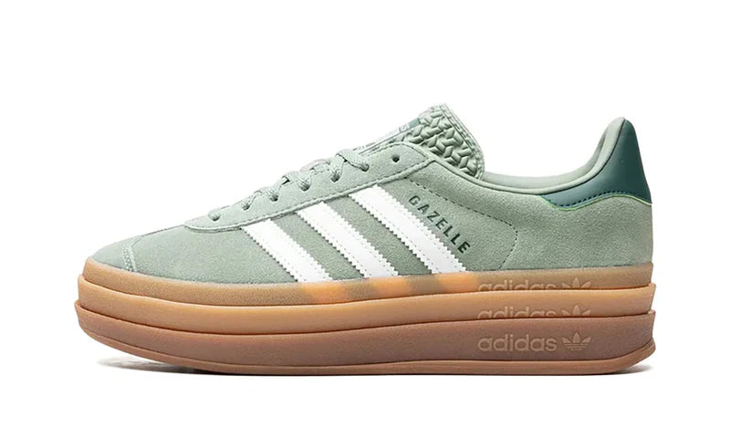 Adidas Gazelle Bold Silver Green (W)- ID6998 JHypes