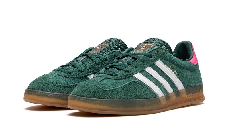 Adidas Gazelle Indoor Collegiate Green Lucid Pink (W)-IG5929-sneaker JHypes
