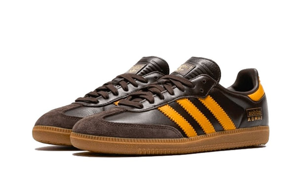 Adidas Samba OG Dark Brown Yellow-IG6174-JHypes