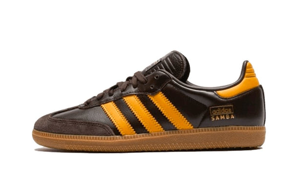 Adidas Samba OG Dark Brown Yellow-IG6174-sneaker JHypes