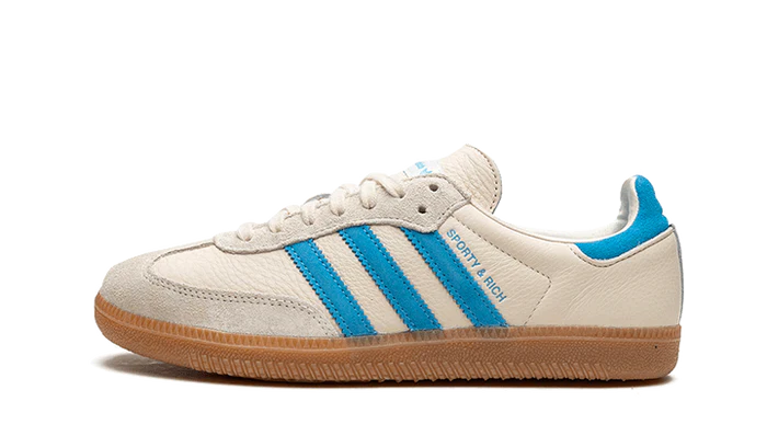 Adidas Samba OG Sporty & Rich Beige Blue-IE7096-JHypes