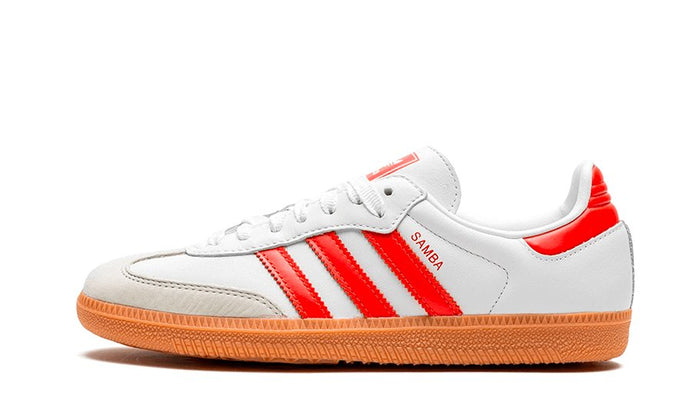 Adidas Samba OG White Solar Red Guma-IF6513-JHypes
