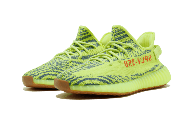 Adidas Yeezy Boost 350 V2 Semi Frozen Yellow - B37572-JHypes