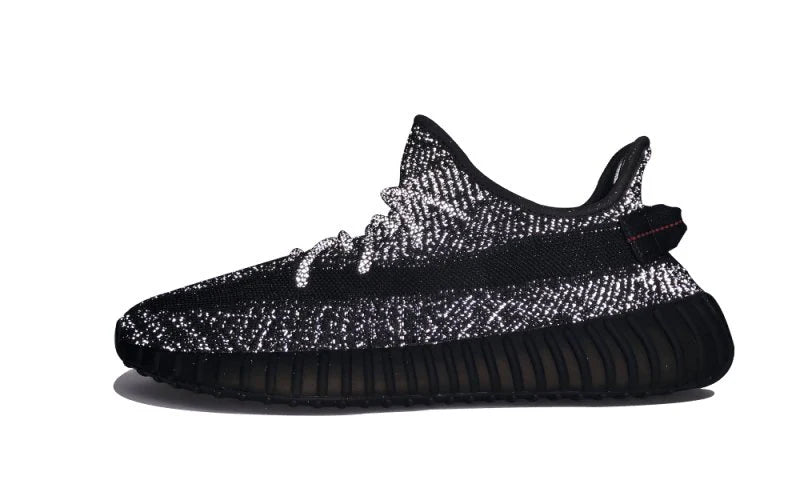 Adidas Yeezy Boost 350 V2 Static Black (Reflective)-FU9007-sneaker JHypes