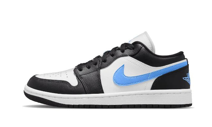 Air Jordan 1 Low Black University Blue -DC0774-041-JHypes