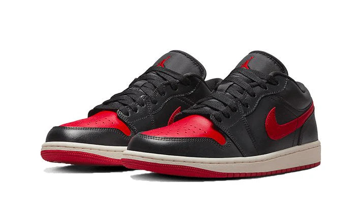 Air Jordan 1 Low Bred Sail -DC0774-061-sneaker JHypes