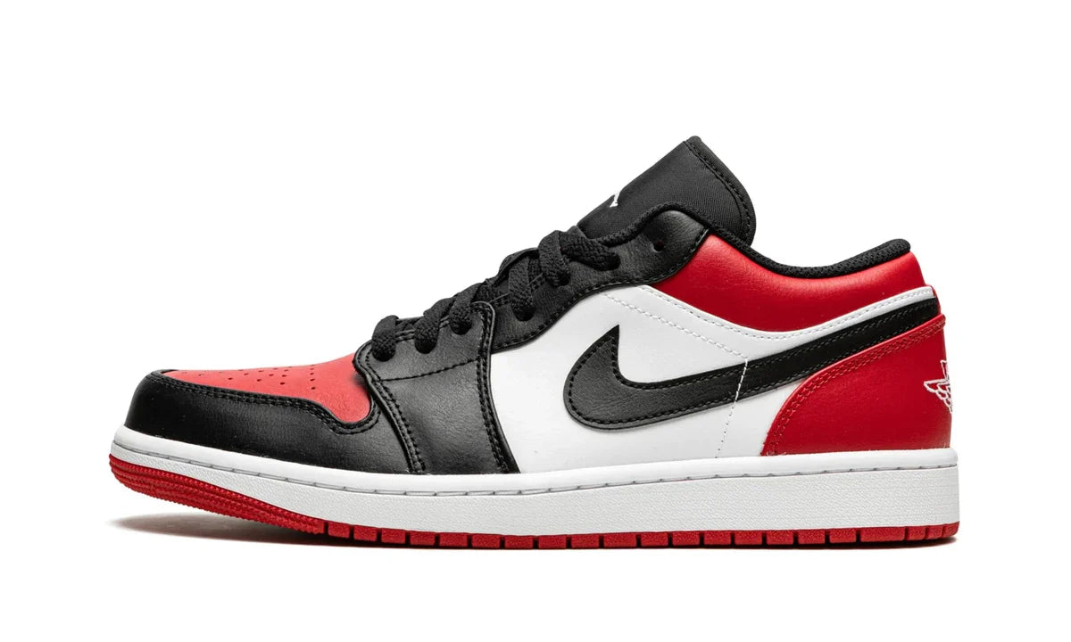 Air Jordan 1 Low Bred Toe -553558-612-JHypes