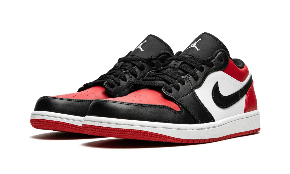 Air Jordan 1 Low Bred Toe -553558-612-sneaker JHypes