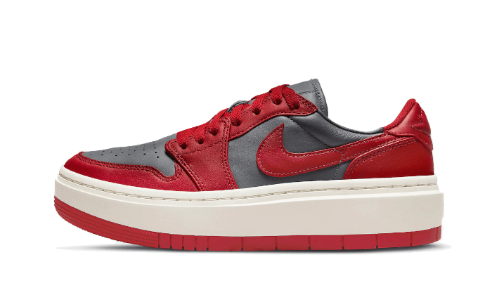 Air Jordan 1 Low Elevate Dark Grey Varsity Red - DH7004-006-JHypes