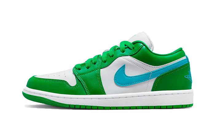 Air Jordan 1 Low Lucky Green Aquatone -DC0774-304-JHypes