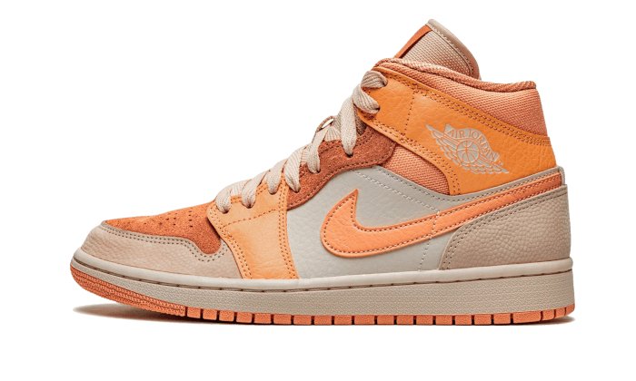 Air Jordan 1 Mid Apricot Orange -DH4270-800-JHypes