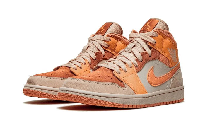 Air Jordan 1 Mid Apricot Orange -DH4270-800-sneaker JHypes