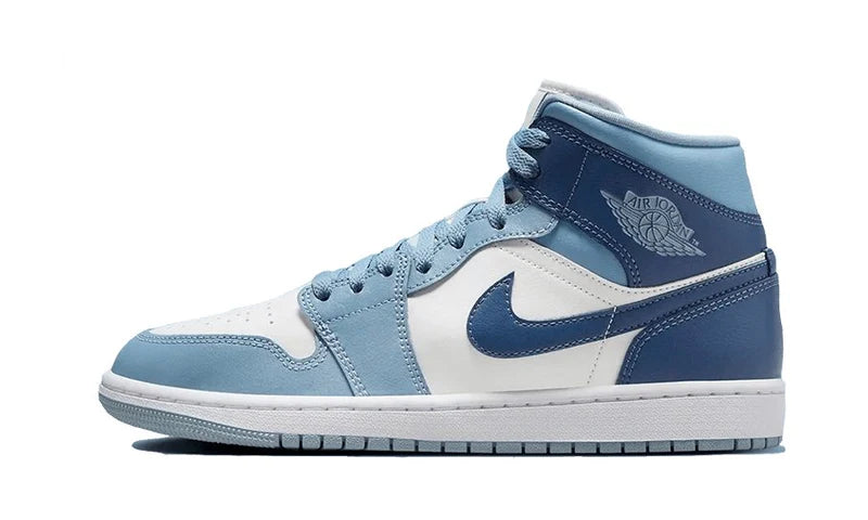 Air Jordan 1 Mid Blue -BQ6472-140-JHypes