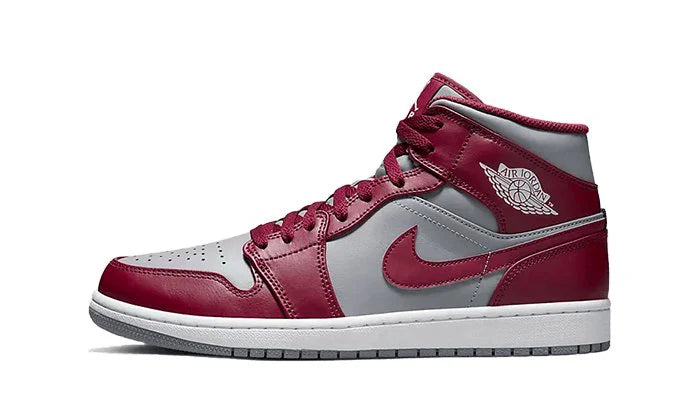Air Jordan 1 Mid Cherrywood Red-DQ8426-615-JHypes