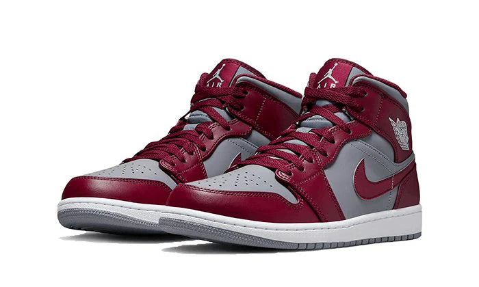 Air Jordan 1 Mid Cherrywood Red-DQ8426-615-sneaker JHypes