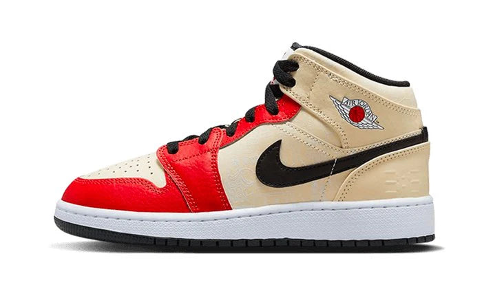 Air Jordan 1 Mid Dunk Contest-DV7012-100-JHypes