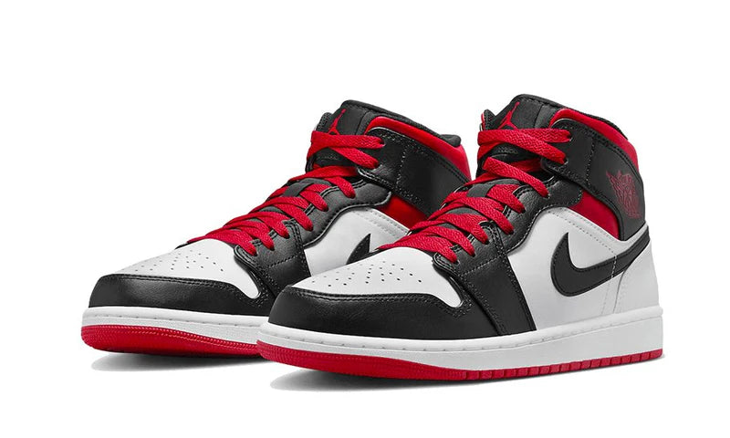 Air Jordan 1 Mid Gym Red Black Toe -DQ8426-106-sneaker JHypes