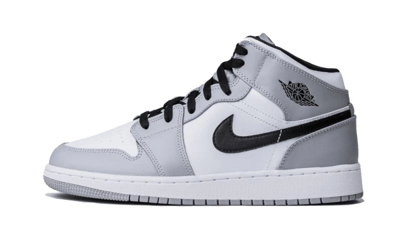 Air Jordan 1 Mid Light Smoke Grey-554724-092-JHypes