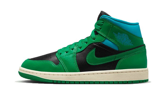 Air Jordan 1 Mid Lucky Green Aquatone-BQ6472-033
-JHypes