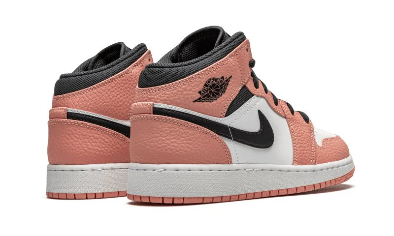 Air Jordan 1 Mid Pink Quartz -555112-603-sneakers JHypes