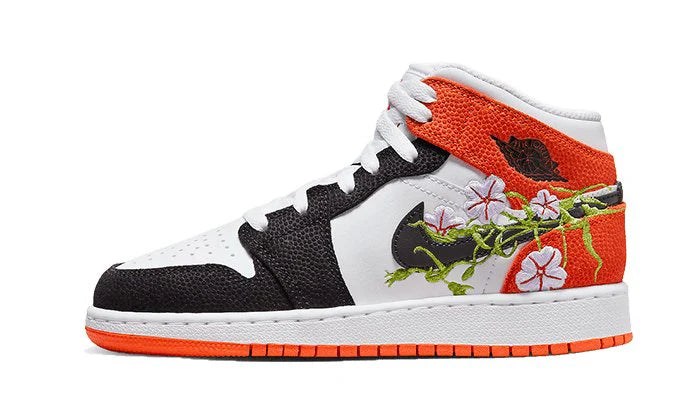 Air Jordan 1 Mid SE Basketball Blossom-DQ8799-101 -JHypes