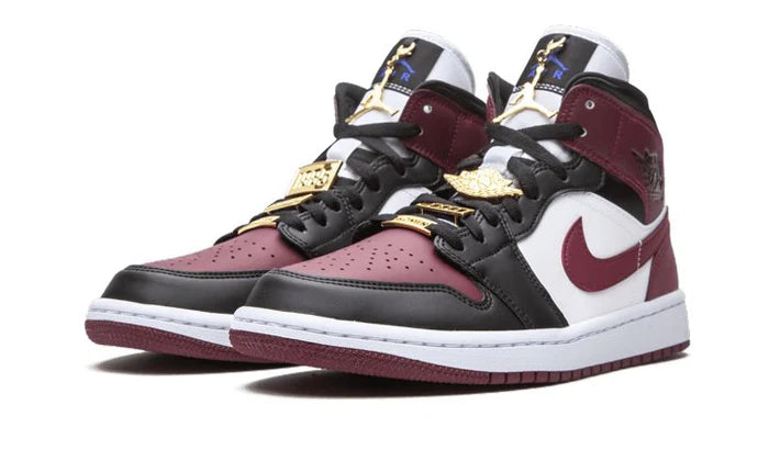 Air Jordan 1 Mid SE Black Dark Beetroot -CZ4385-016-sneaker JHypes