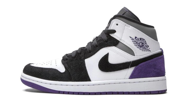 Air Jordan 1 Mid SE Varsity Purple -852542-105-JHypes