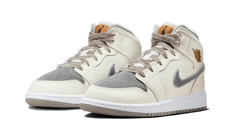 Air Jordan 1 Mid Velvet Toe -FB9899-100-sneaker JHypes