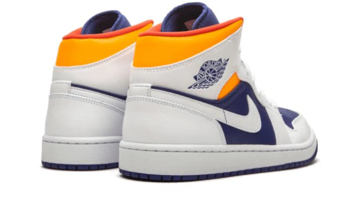 Air Jordan 1 Mid White Laser Orange Deep Royal Blue -554725-131-sneakers JHypes