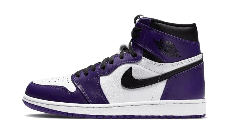 Air Jordan 1 Retro High OG Court Purple White- 555088-500-JHypes
