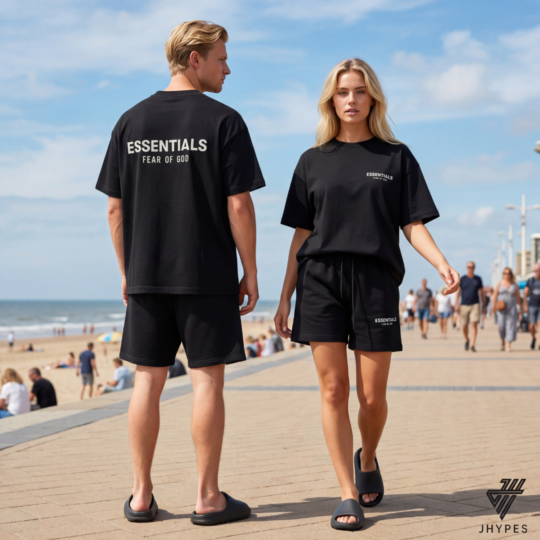 Essentials zwarte set