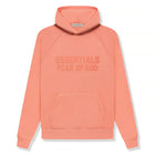 Fear of God Essentials FW22 Coral Hoodie