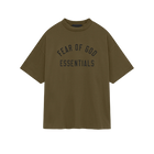 Fear of God Essentials FW24 Olive T-shirt
