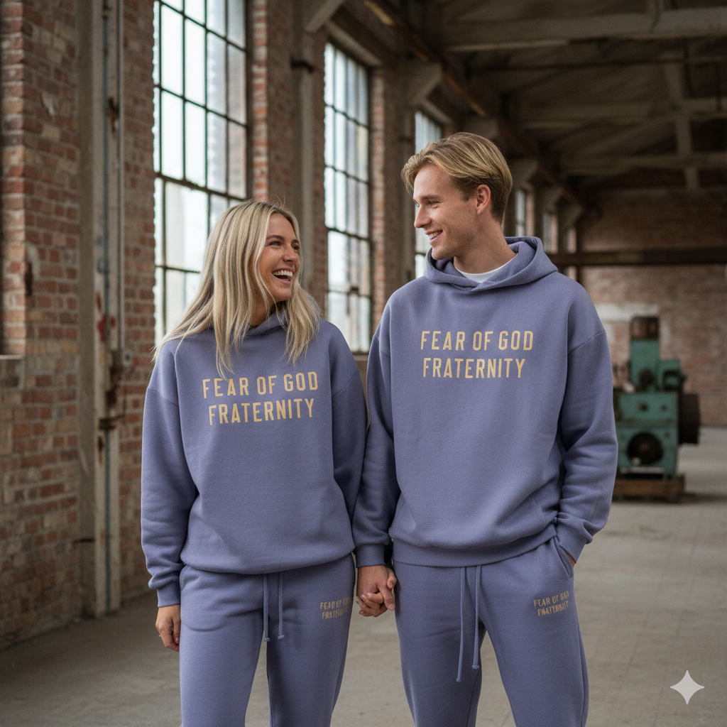 Fear of God Essentials pak blauw