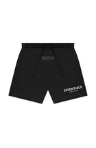 Fear of God Essentials Jet Black Korte Broek Kids