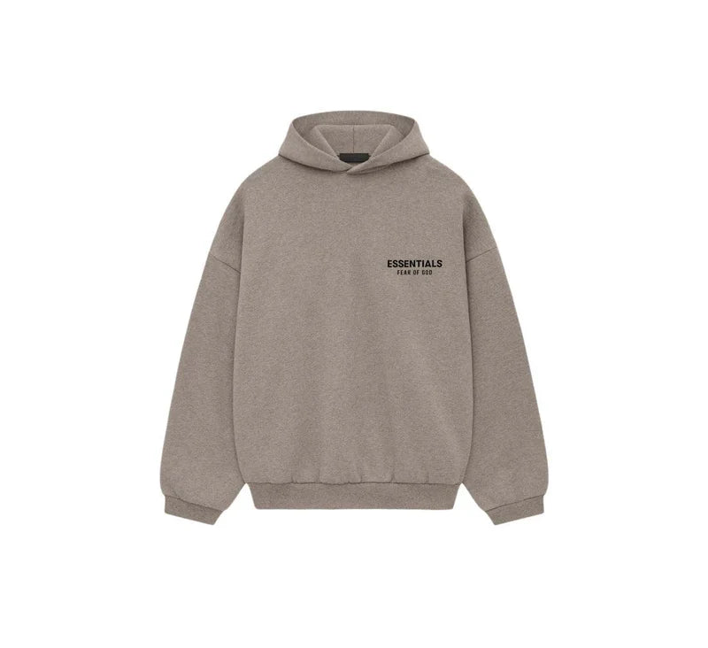 Fear of God Essentials Fleece Heather Gray Hoodie
