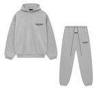 Fear of God Essentials Fleece Light Heather Gray Set