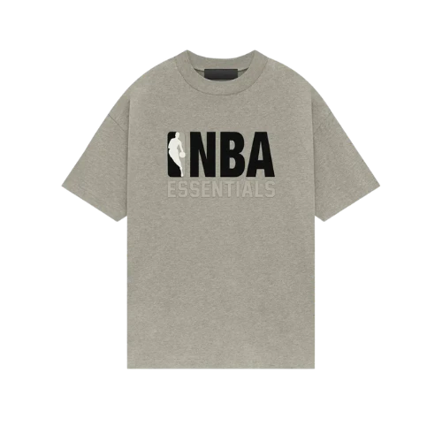 Fear of God Essentials NBA Warm Heather T-shirt
