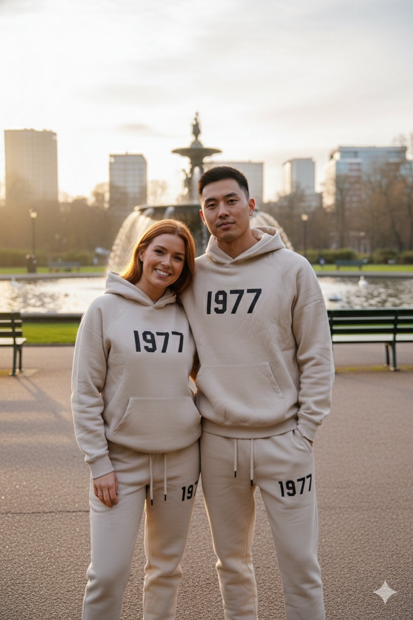 Fear of God Essentials 1977 Wheat Hoodie