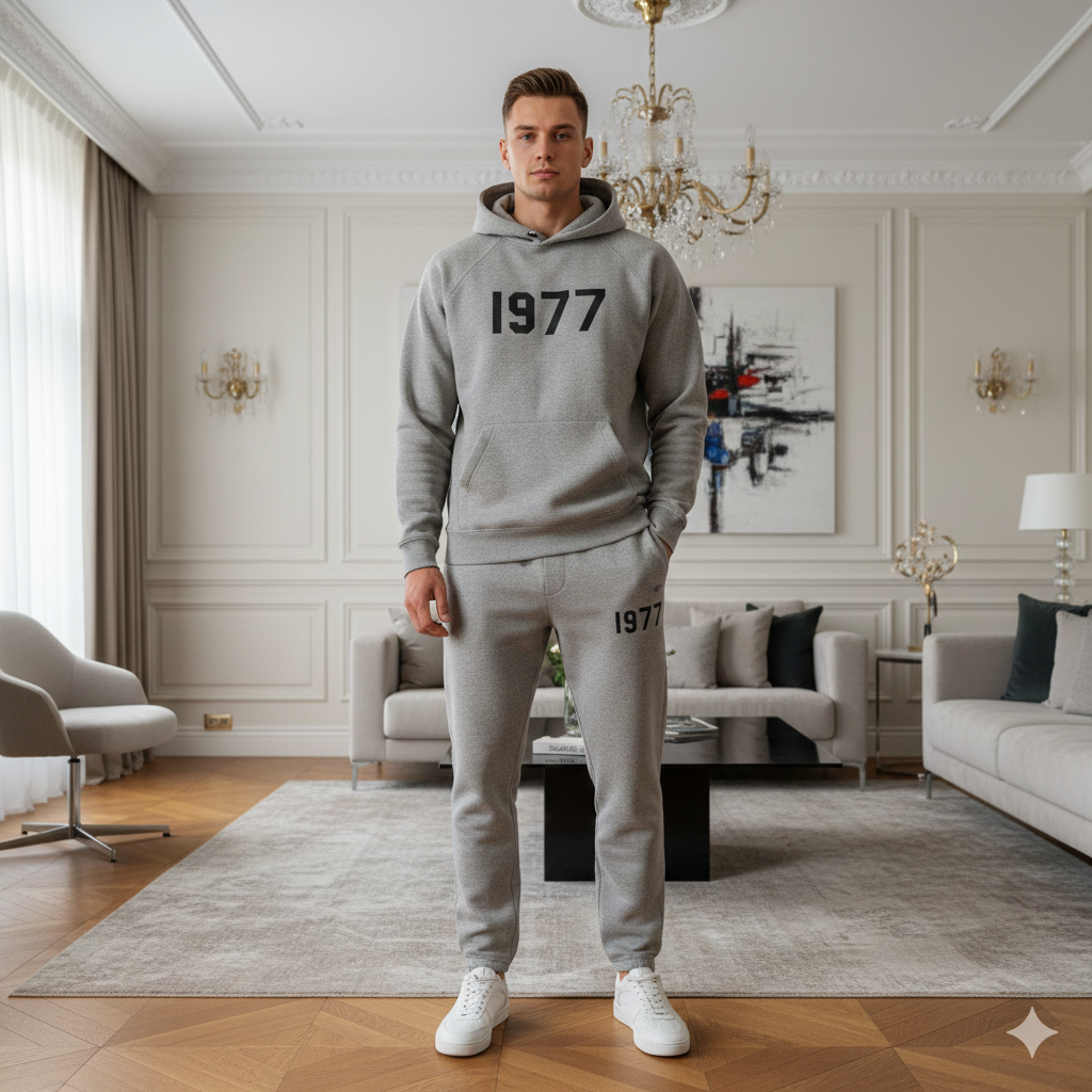 Fear of God Essentials 1977 Dark Oatmeal Full set