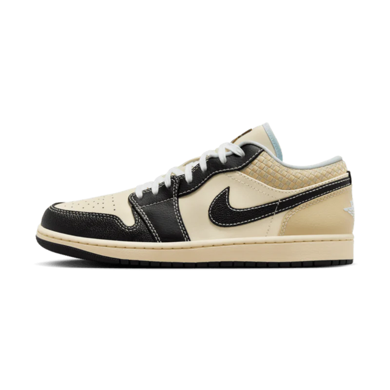 Jordan 1 Low SE Coconut Milk Black Muslin-HQ3437-101-JHypes