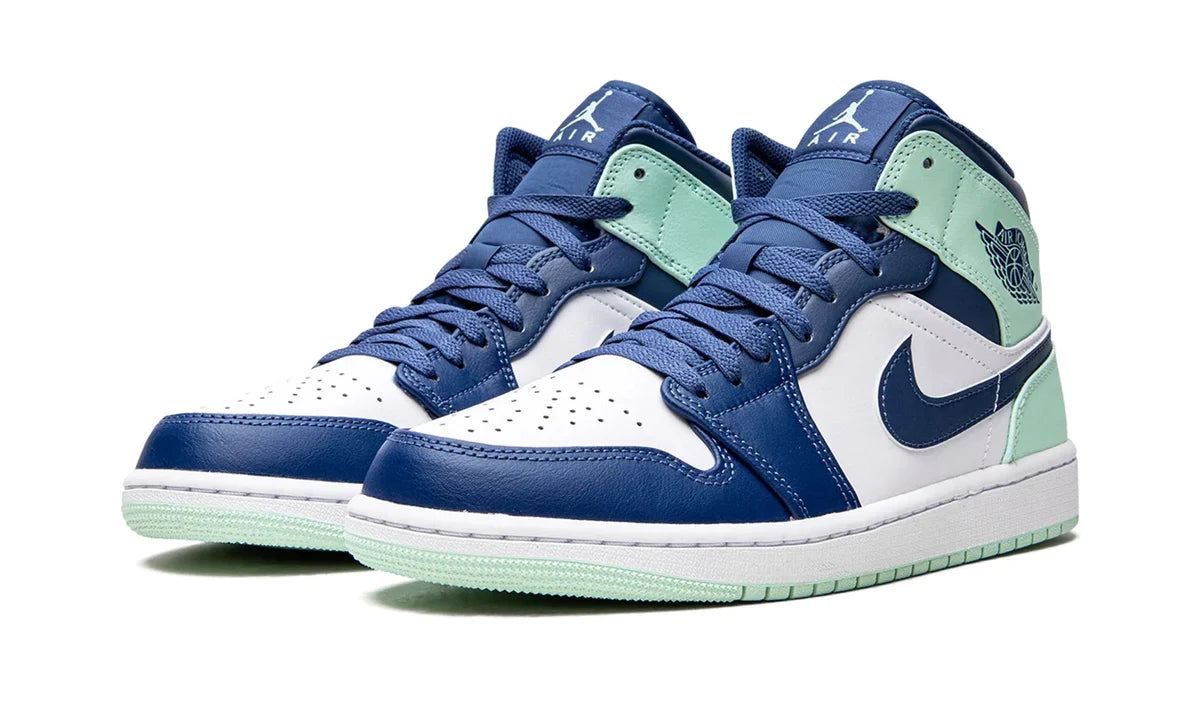 Jordan 1 Mid Blue Mint-554724-413-sneaker JHypes