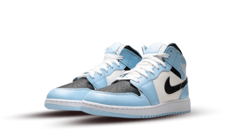 Jordan 1 Mid Ice Blue GS-555112-401-sneaker JHypes