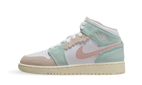 Jordan 1 Mid SE Pink Oxford GS-DZ5361-100-JHypes