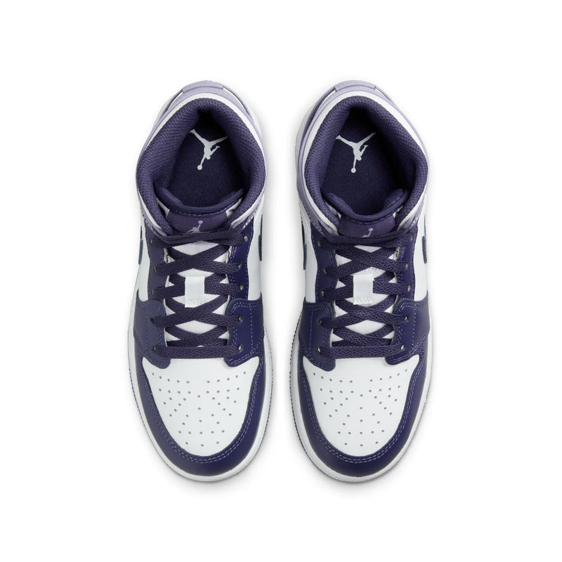 Jordan 1 Mid White Sky J Purple GS-DQ8423-515-schoenen JHype