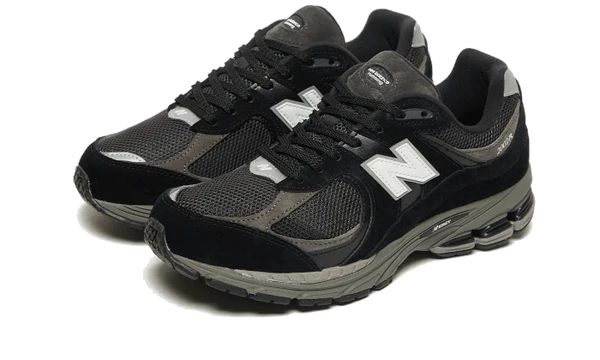 New Balance 2002R Black Dark Grey White JD Sports Exclusive-M2002RR1-sneaker JHypes