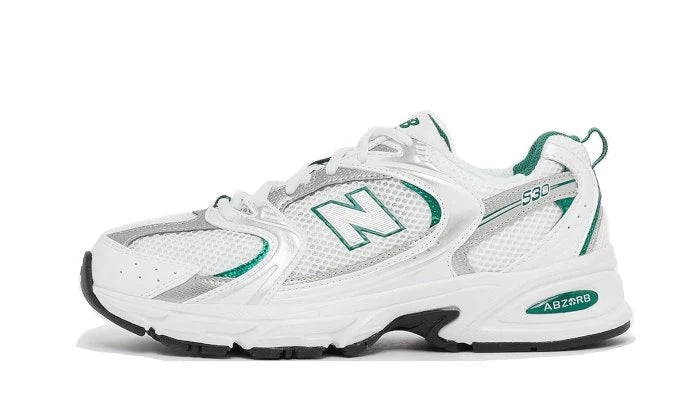 New Balance 530 White Silver Green-MR530AB-JHypes